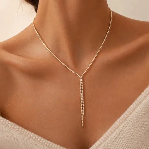 Tassel Y-Necklace